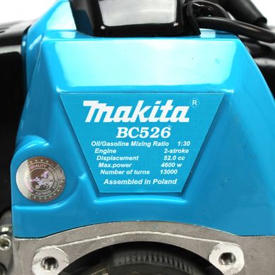 Мотокоса Макіта BC 526 4.6 кВт 2х тактна Бензокоса Makita Бензинова мотокоса тример для трави