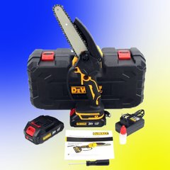 Міні-пила веткоріз DeWalt DCM155N (24V 5Аh, шина 15см) АКБ веткоріз Девольт гілкоріз