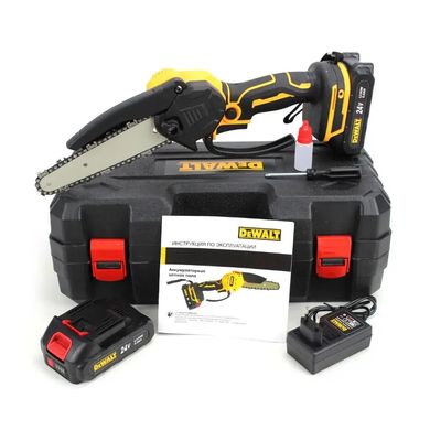 Міні-пила веткоріз DeWalt DCM155N (24V 5Аh, шина 15см) АКБ веткоріз Девольт гілкоріз