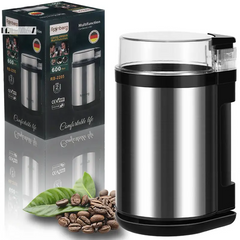 Кофемолка электрическая Rainberg измельчитель кофе 600 Вт