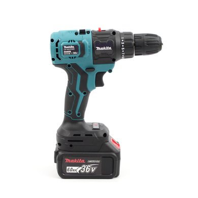 Набор 5в1 шуруповерт Makita DF482DWE (36V, 6AH) Аккумуляторный многофункциональный инструмент